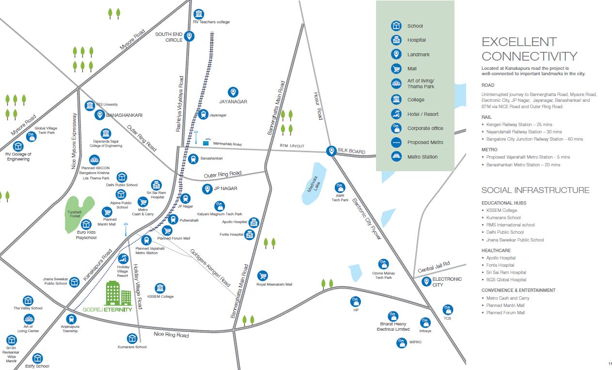 Godrej Life Plus Location Map